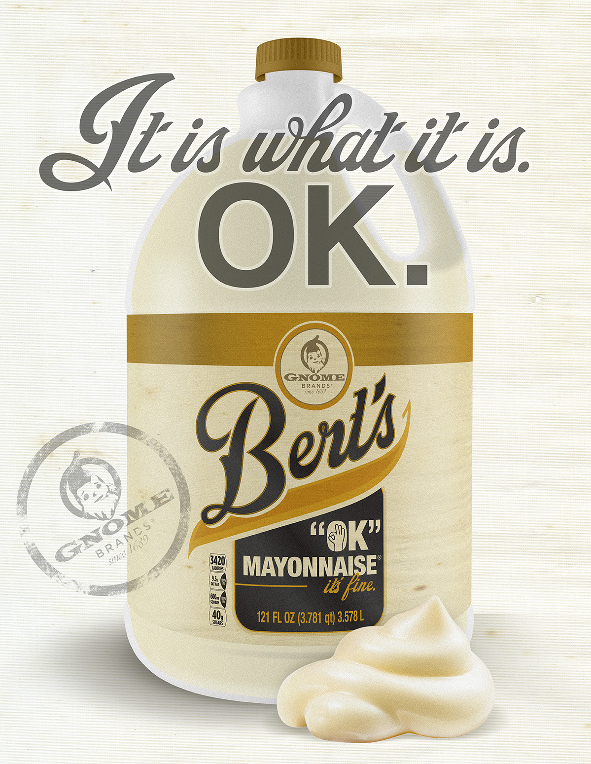 Bert’s OK Mayonnaise