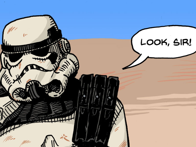 Real Conversations Between Two Sandtroopers Stationed On Tatooine, Episode 1